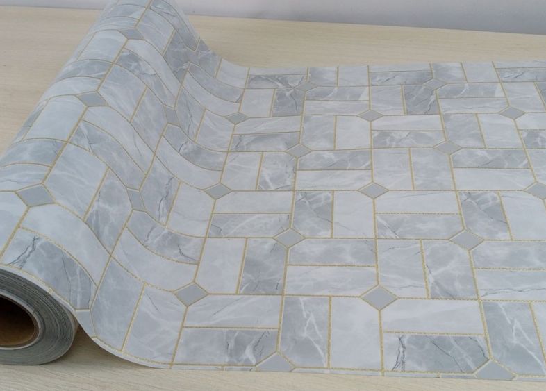 3681А Мягкое стекло с рисунком (40) НЕПРОЗРАЧНАЯ в рул. 0,8м*20м