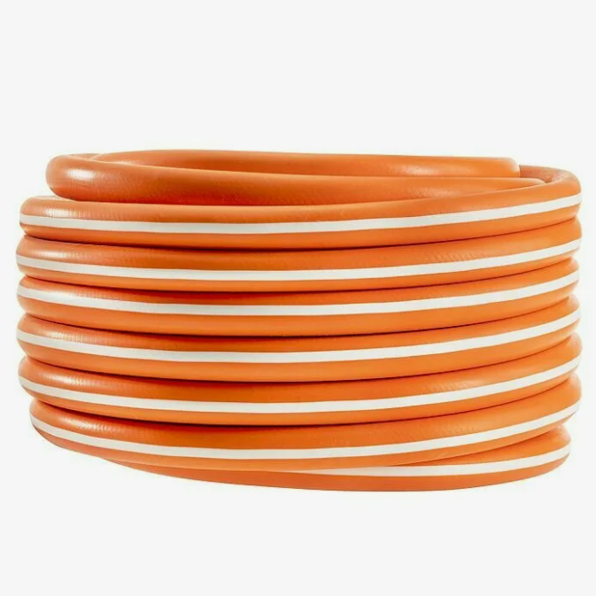 Шланг поливочный оранжевый ТЭП с покрытием "Soft Touch" усил.нитью Д=18*3мм - 20 м