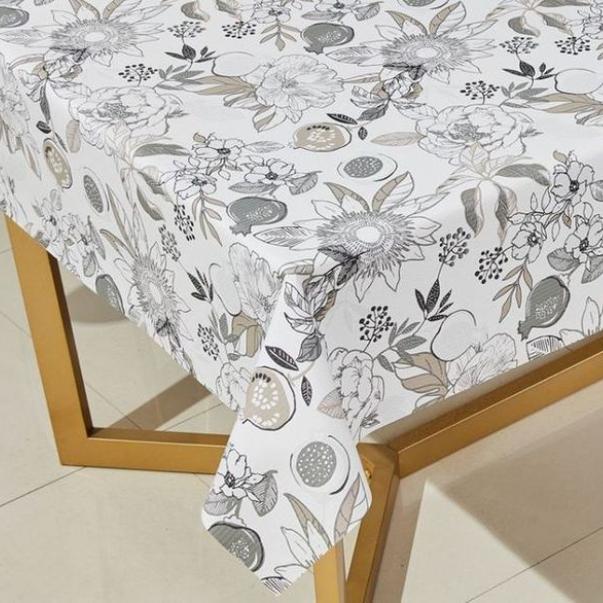 7955E Клеенка (7)"CAMELLIA-Камелия" на ткани 1,39*20м