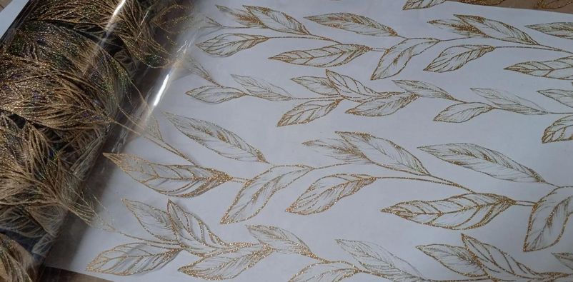 6149 Мягкое стекло с рисунком () ПРОЗРАЧНАЯ в рул. 0,6м*20м