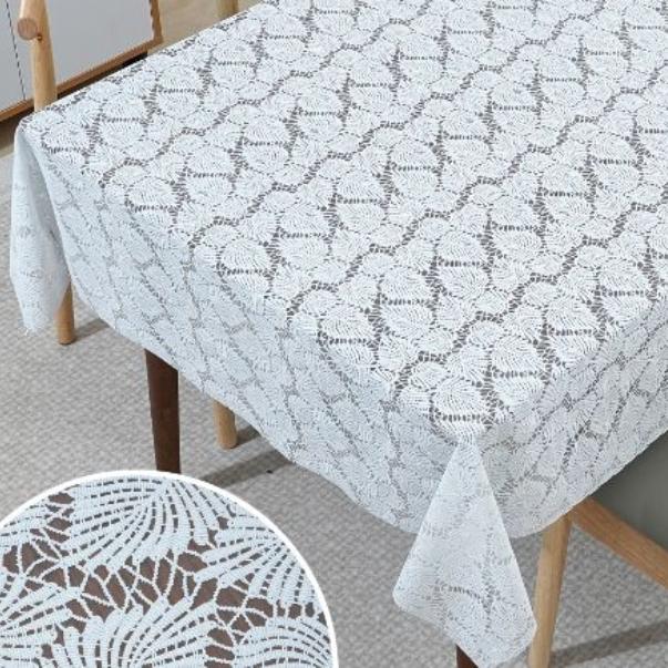 103B LS white Клеенка ажурная MONICA-Моника (15) 1.37х20м
