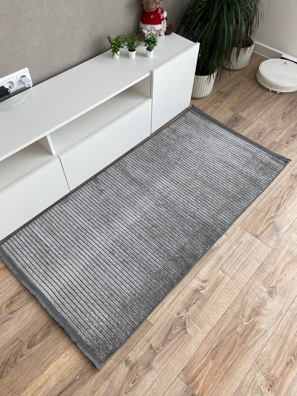 Ковры LINE (Турция) 0,8х1,5 прямой LINE001 GREY