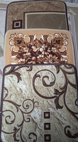 Коврик для табуретов Люксор Люкс ПРИНТ 38*40 см, ворс 3 мм,(ассорти)