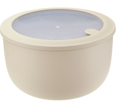 Миска д/СВЧ 3,6л с/кр "Нео" герметич. Латте (12) МП1327/Л