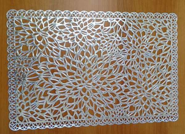 Салфетка "MONICA-Моника" 30х45 Iv6A2246-silver  1уп=4шт.уп.-в пакете