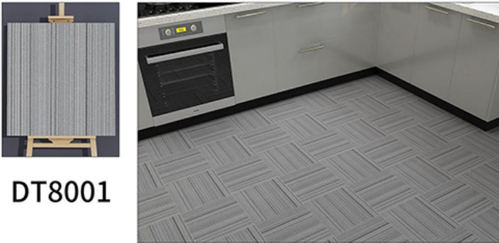 8001 Панель Super Stick-Супер стик Modern самоклеящаяся 30х30 рогожка серая МАТОВЫЙ (10 шт/уп)