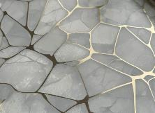 1114 Термо Клеенка с рисунком НЕПРОЗРАЧНАЯ в рул. 1.0м*20м