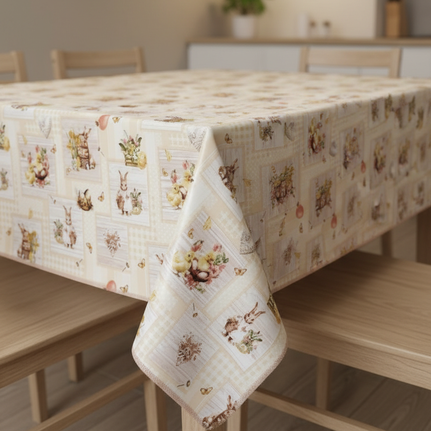 029А Клеёнка "Декорама" 1,4*20м ПАСХА