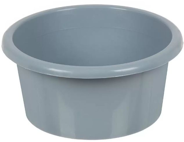 Таз 10л серо-синий (25 шт) 081049