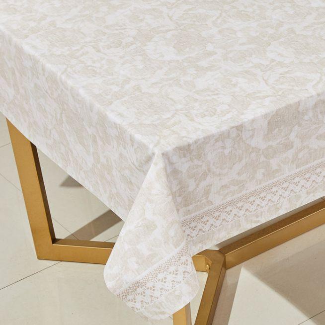 2390F Клеенка (6)"CAMELLIA-Камелия" на ткани 1,39*20м