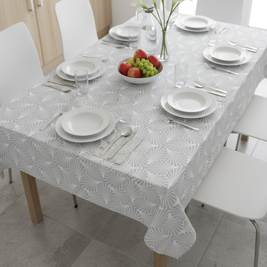 59230-3 Клеенка "Rosmory" (31) на тканной основе 1,37м*20м (КИТАЙ)