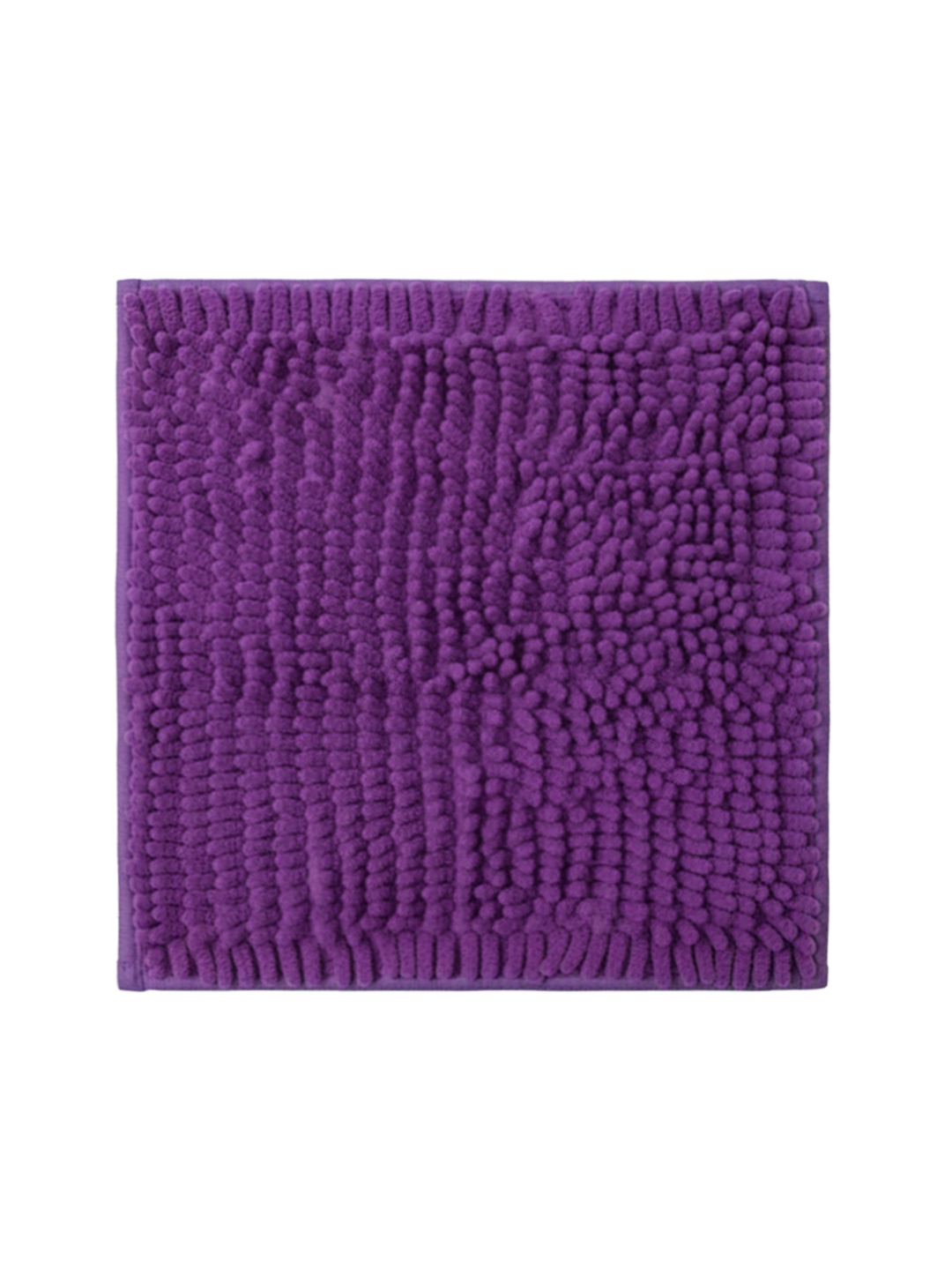 A013 Коврик д/стула "Макароны" 35*35 св.фиолетовый