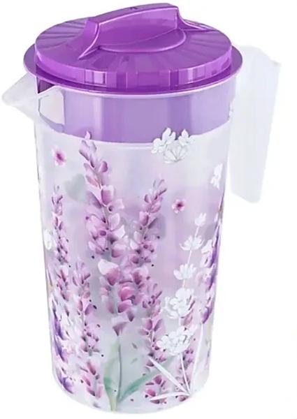 Кувшин 2,0л с крышкой "Lavender"(8шт) ПБ17544