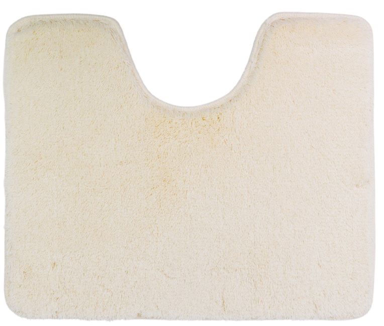 Коврик с вырезом 50*60 AKRILIK  кремовый CREAM