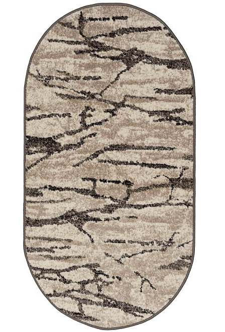 Ковры Альфа 2,0х4,0 овал - 88055-55 (РАСПРОДАЖА)