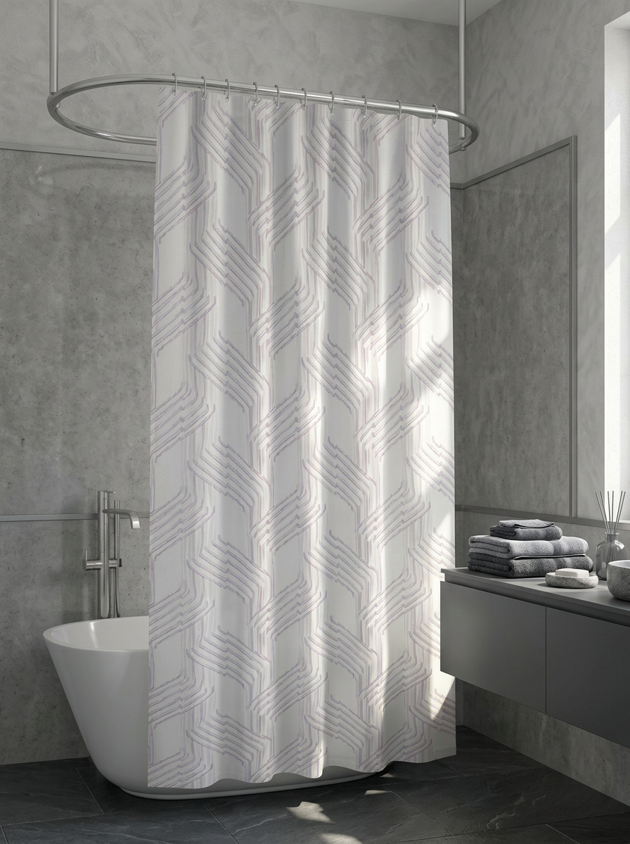 BCRP208 Штора в\к Delly полиэстер Китай 170*180(50шт) NEW