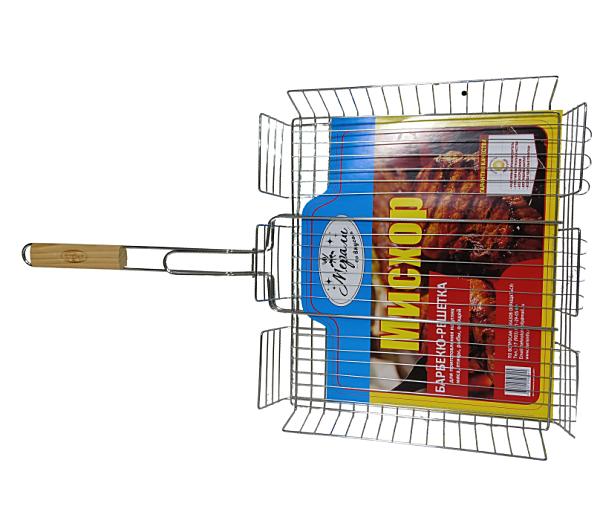 Решетка-барбекю МИСХОР (40*30*7см) (20шт/уп.) 151701