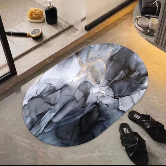 Коврик Roomis диатомитовый овал 50*80 G-3