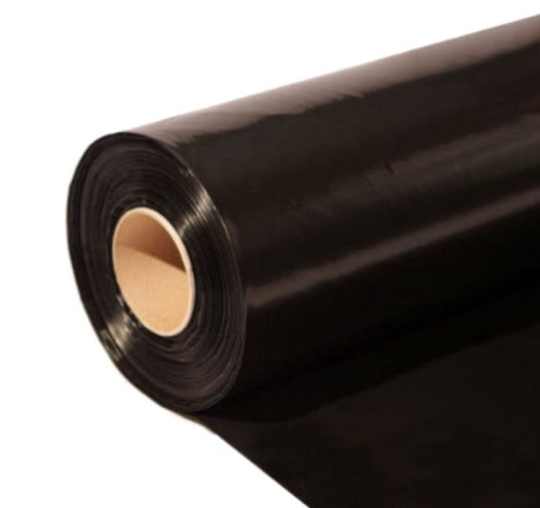 Плёнка ГОСТ п/э п/рукав 1500 мм - 80 мкрн/100 м  Черная