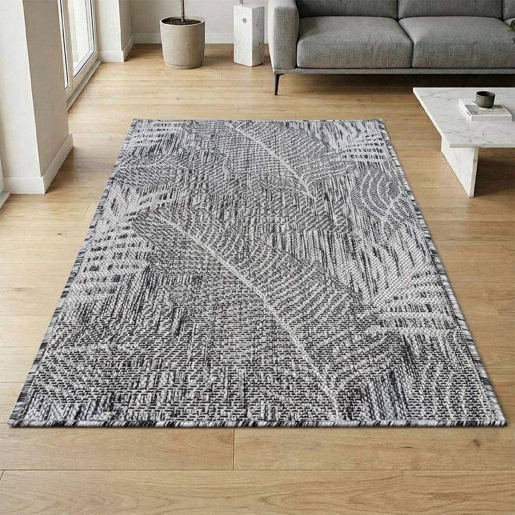 Ковер циновка KAIR (Меринос) 0,6*1,1м прямой - S132 DARK GRAY 