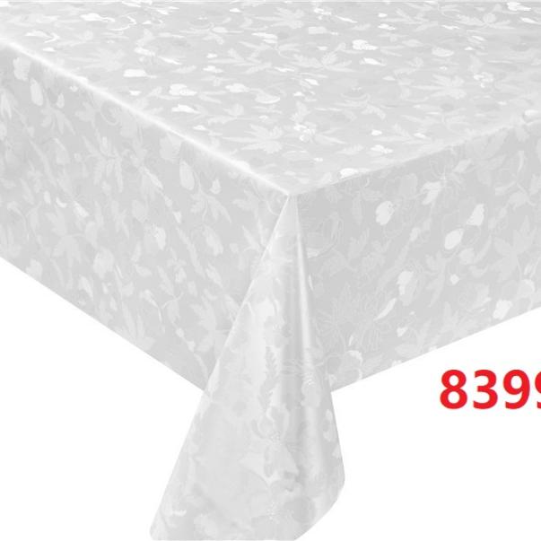 8399 Клеенка "BOGEMA-Богема"(63) шелкография на ткани (беж.) 0,28мм*1,37м*20м