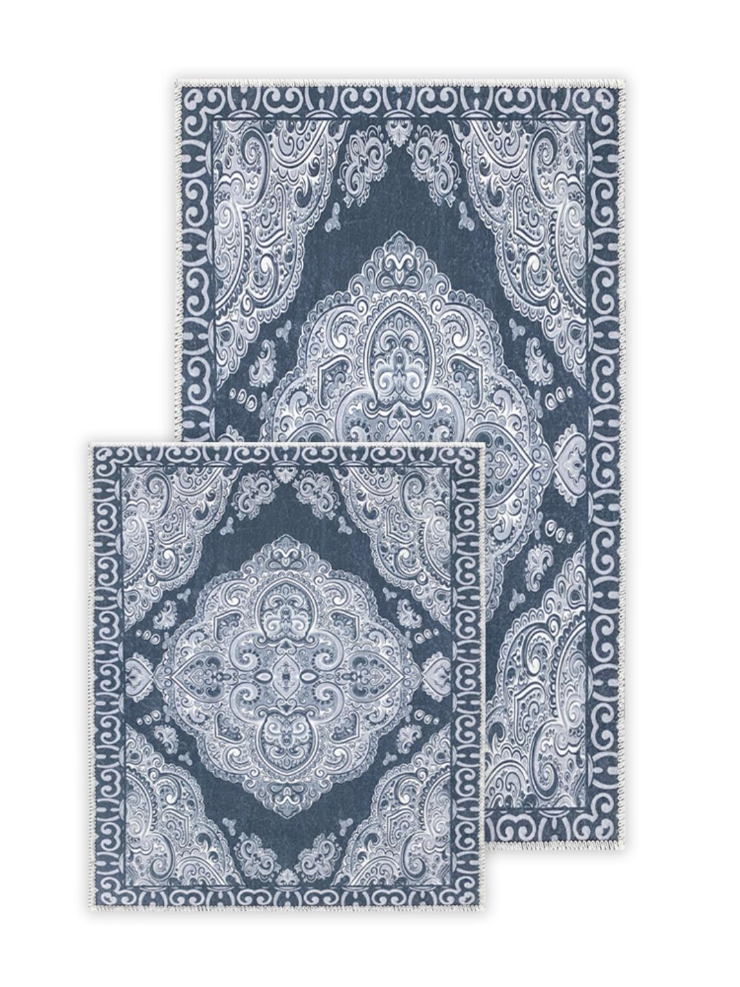 2014 BENGAL/BOMBINI VELVET Коврик 2 пр. (без бахромы) 60х100см / 60х50см, Арт. 2014/