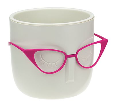 Кашпо "Мари"d115  0,65л вставка Белый ротанг (8) МП3075/БР