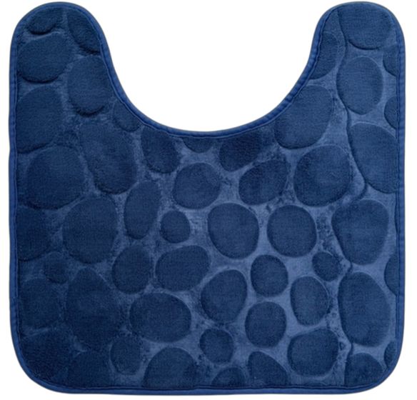 Im21 Коврики Roomis КАМНИ"Impro" 50*50 D.Blue тем.синий