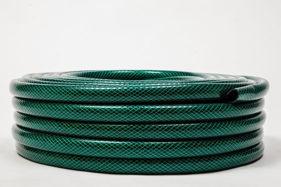 Шланг поливочный МЕТЕОР ПВХ армир. непроз. зел. 3/4 (19мм) 20м