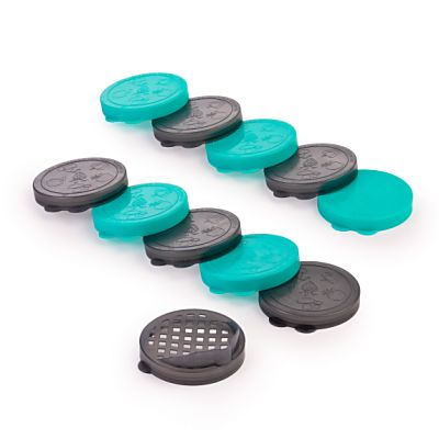 Крышка хоз."Хозяюшка" НАБОР 10+1 со сливом (уп.20 наб.) М6873