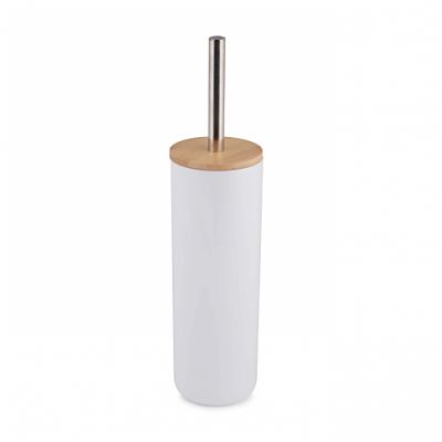 Ерш туалетный "Бамбук" (с подст.) белый 20 шт М8064