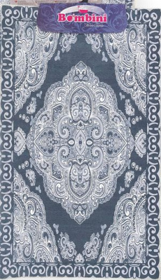 2014 BENGAL/BOMBINI VELVET Коврик 2 пр. (без бахромы) 60х100см / 60х50см, Арт. 2014/