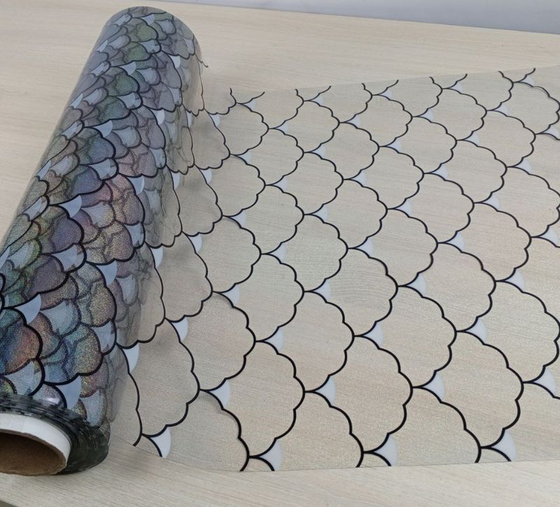 3493 Мягкое стекло с рисунком (39) ПРОЗРАЧНАЯ в рул. 0,8м*20м