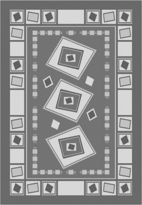 Ковры Дуэт циновка 1,0х2,0 прямой dv-22020-37/55