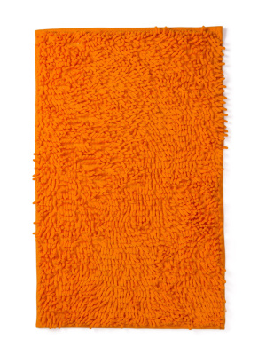 Коврик для в/к "Макароны", 50*80 Orange оранжевый