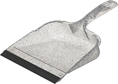 Совок квадратный "Grenada" с кромкой гранит светло-серый (20 шт) 221220221/02