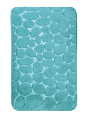 Коврик в/к "Камни" 50*80 Turquoise бирюзовый