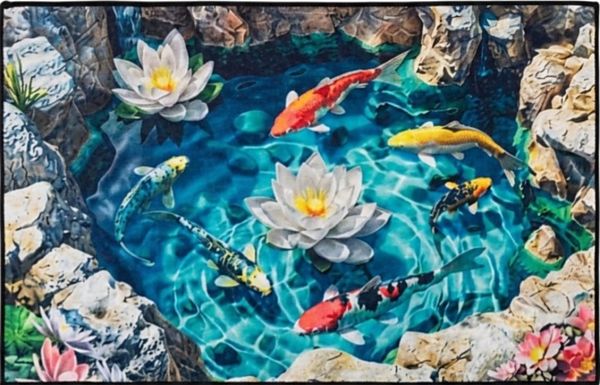 Коврик блестящий Roomis войлок 50*80см V263D03