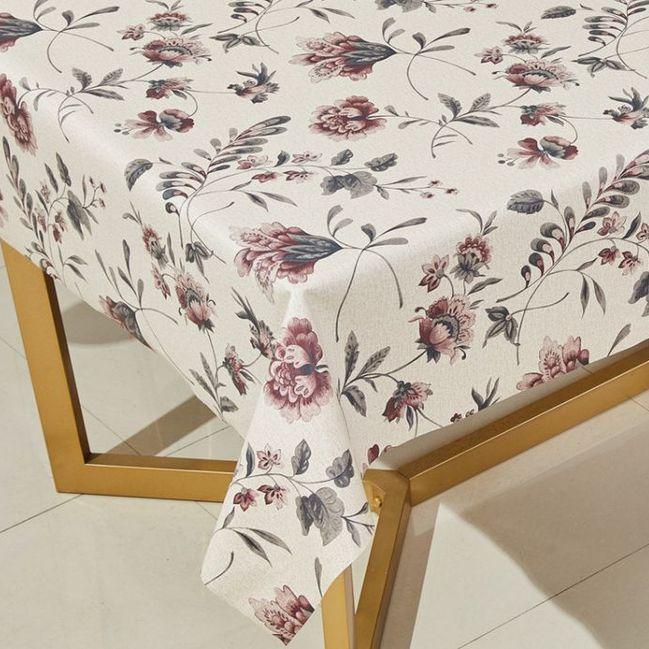 3872C Клеенка (8)"CAMELLIA-Камелия" на ткани 1,39*20м