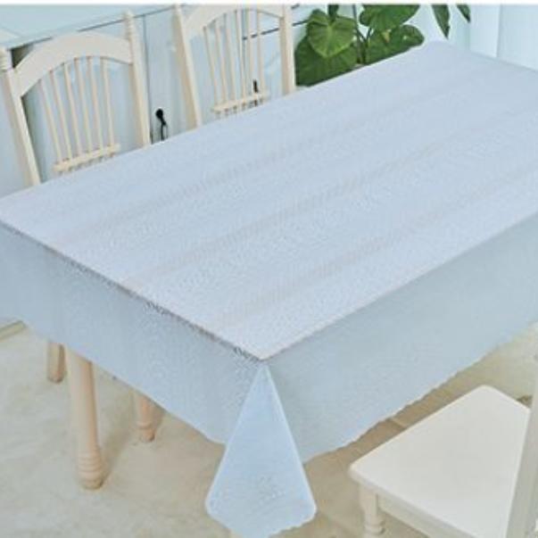 014 white Клеенка ажурная MONICA () 1.37х20м 