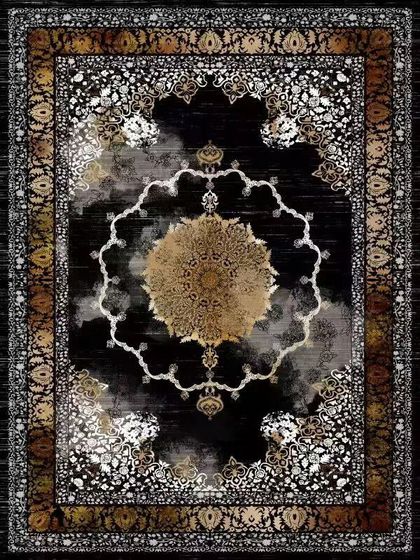 Коврик блестящий Roomis войлок 80*120см V116