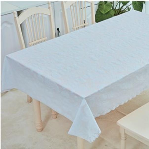 006B LSA  white Клеенка ажурная MONICA-Моника (4)1.37х20м 