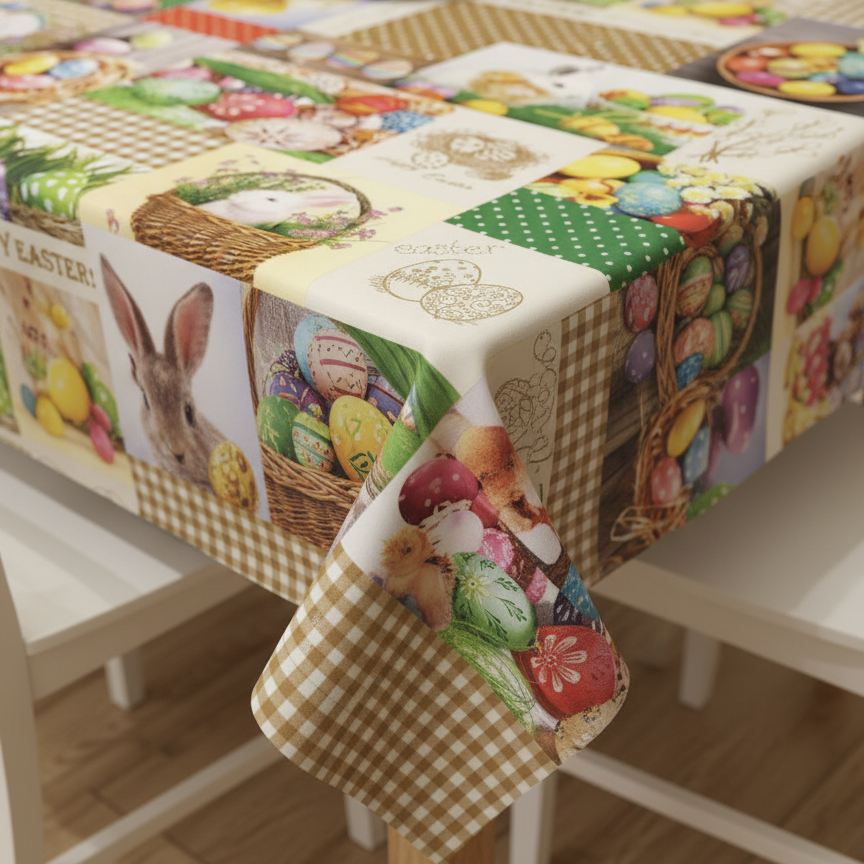 028B Клеёнка "Декорама" 1,4*20м ПАСХА