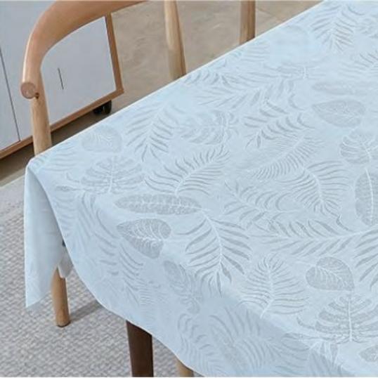 128B LS white Клеенка ажурная MONICA-Моника (18) 1.37х20м 