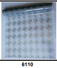 6110 Термо Клеенка с рисунком ПРОЗР в рул. 0,6м*20м