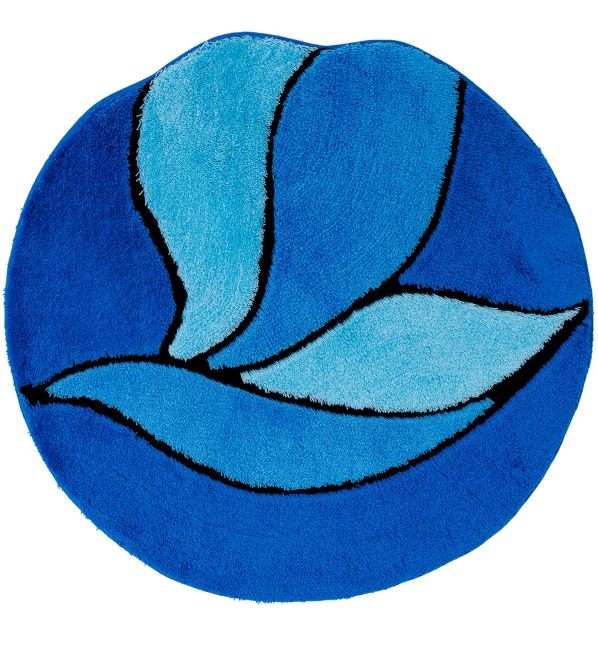 BLATT Коврик круг 80*80 AKRILIK синий Mavi 