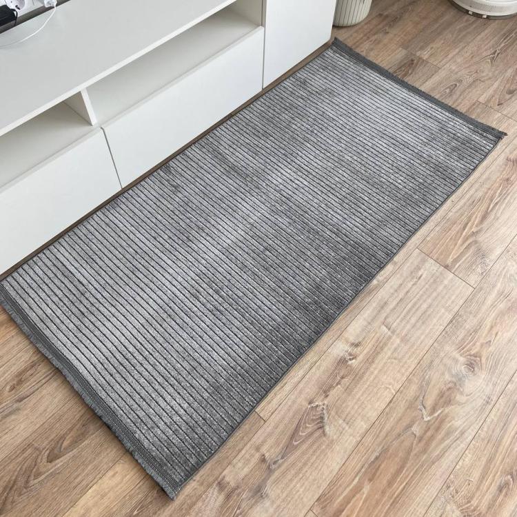 Ковры LINE (Турция) 0,8х1,5 прямой LINE001 GREY