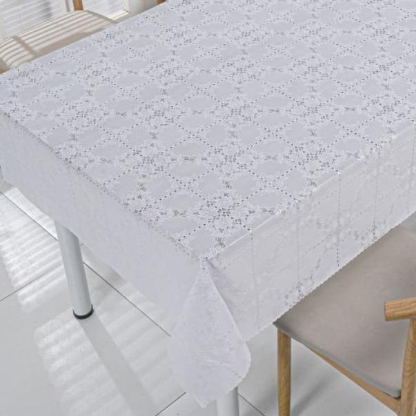 05-1B white LT  ажурная Alexa (7) 1,37х20м без осн. гл,