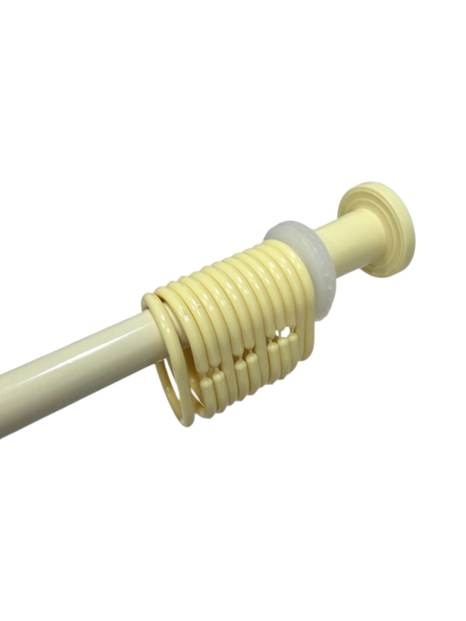 Карниз КРЕМОВЫЙ д/ван комнат метал, прямой. (115-205 см) уп.30 509-06